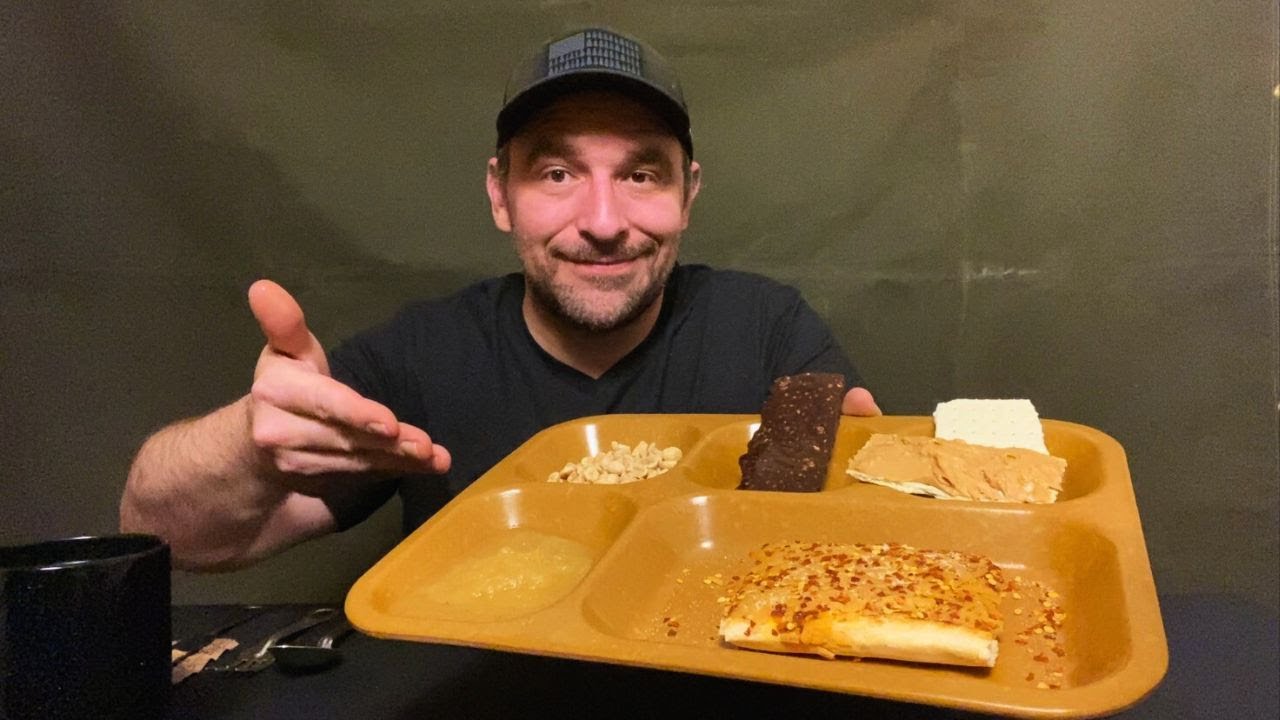 ASMR-U.S. Military MRE Menu 11 🍕Cheese Pizza