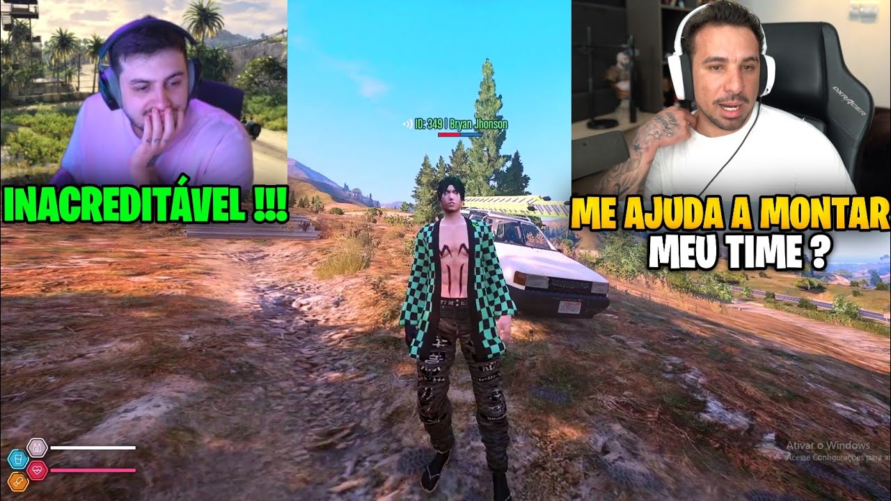 PIUZINHO FALOU SOBRE O TIME DA ILHA PRO GABE !!!