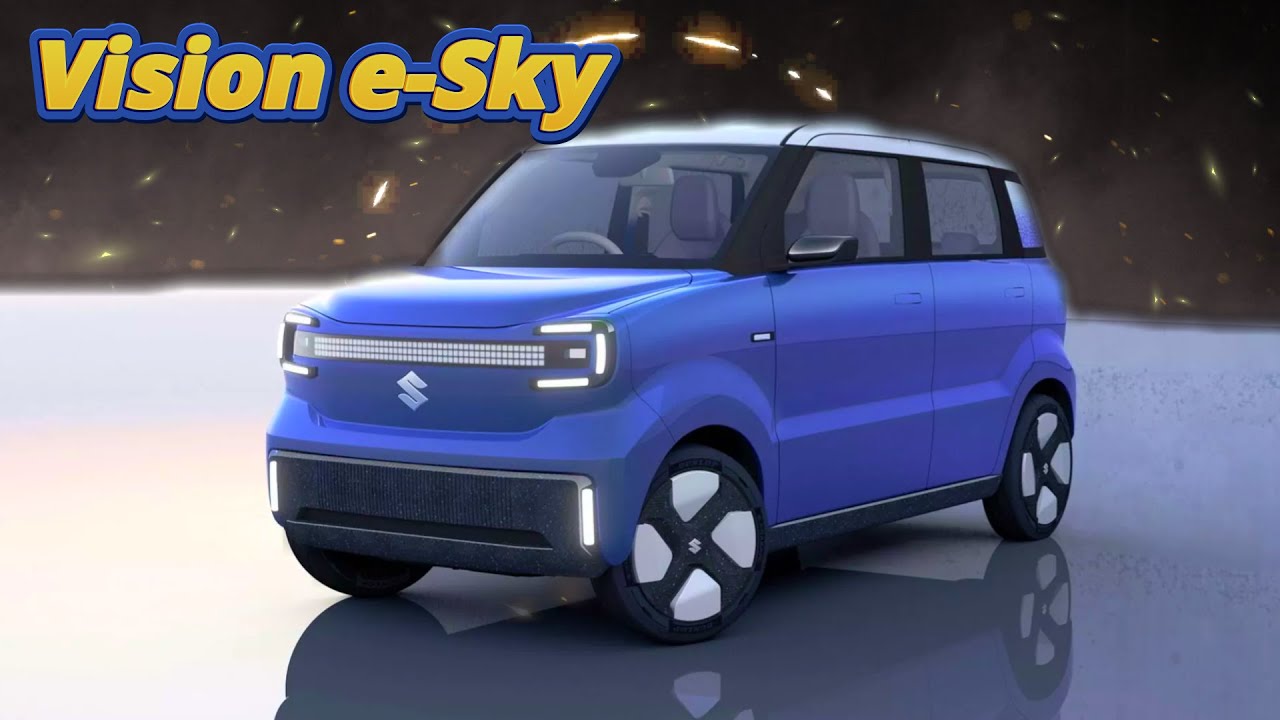 Suzuki Vision e-Sky | Миниатюрный электромобиль с большими амбициями