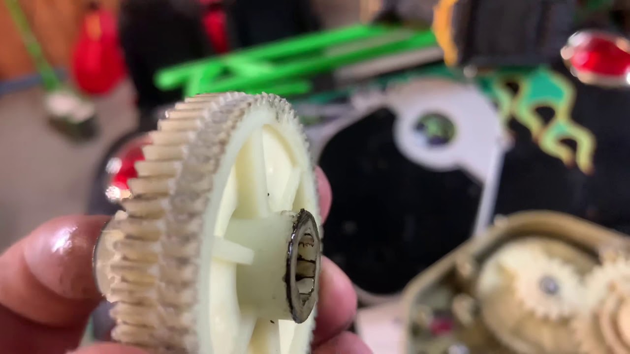 Power wheel grave digger gear box