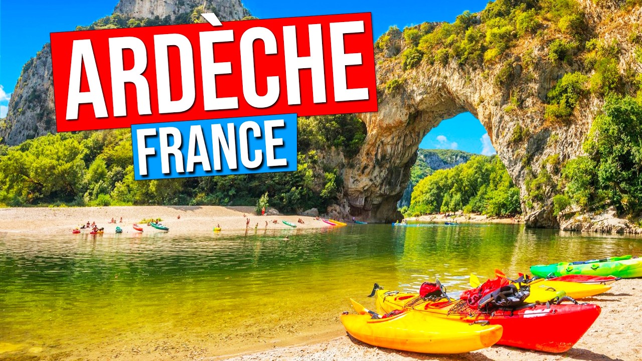 ARDECHE - FRANCE (Vallon-Pont-d'Arc, Village de Vogüe, Vals-les-Bains...)