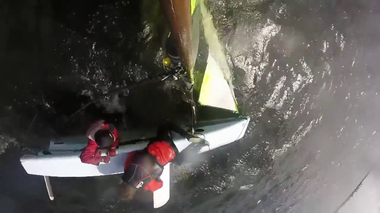 RS Feva Capsize