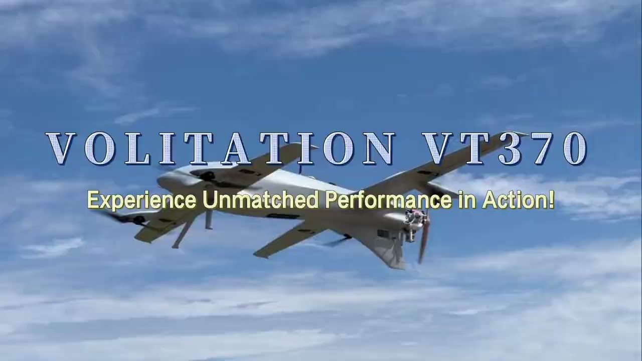 Volitation VT370 VTOL Drone: Experience Unmatched Performance in Action!