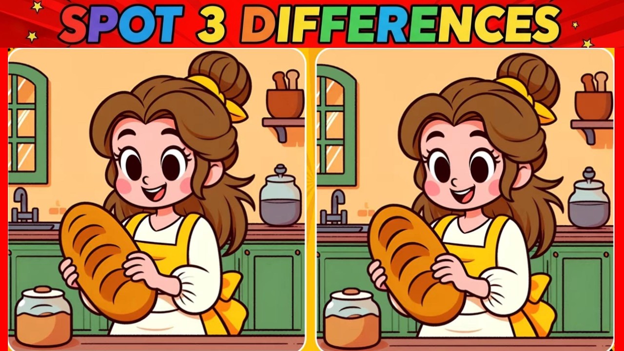 Most People Miss the Last Difference 😲 | Find the 3 Differences | Dream Line Studio 9