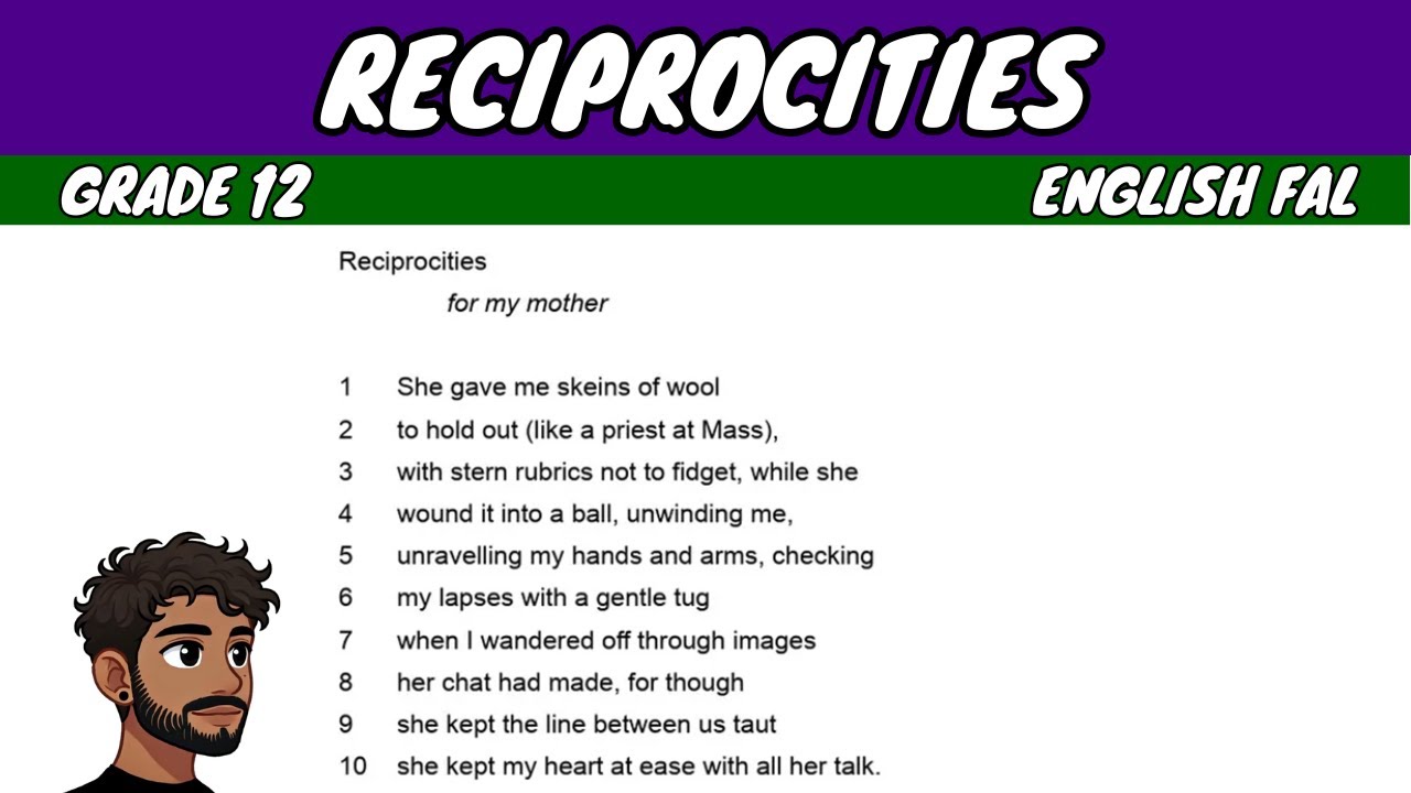 Reciprocities | Grade 12 English FAL