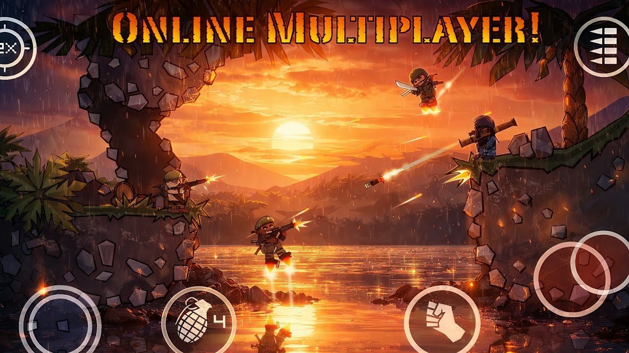 Mini Militia Classic SalaRank: 👍 Pegando Os Pontos Talvez Uma Salinha