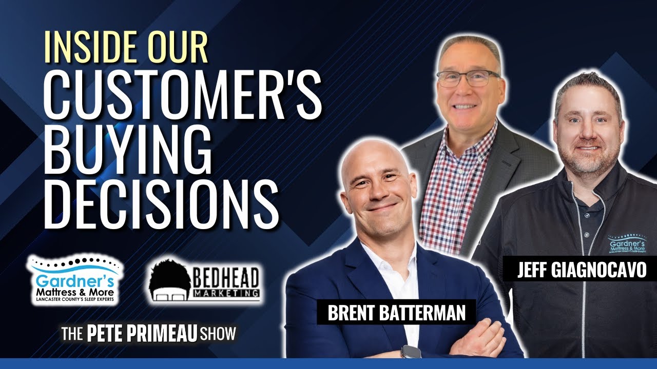 Inside Our Customer's Buying Decisions -Jeff Giagnocavo and Brent Batterman: Episode 265