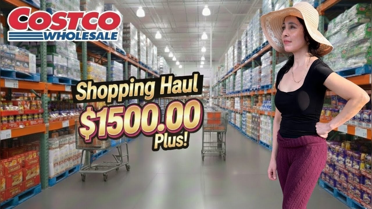 *ENORMOUS* $1500 plus! COSTCO HAUL! HOUSEHOLD ITEMS & GROCERY Haul!