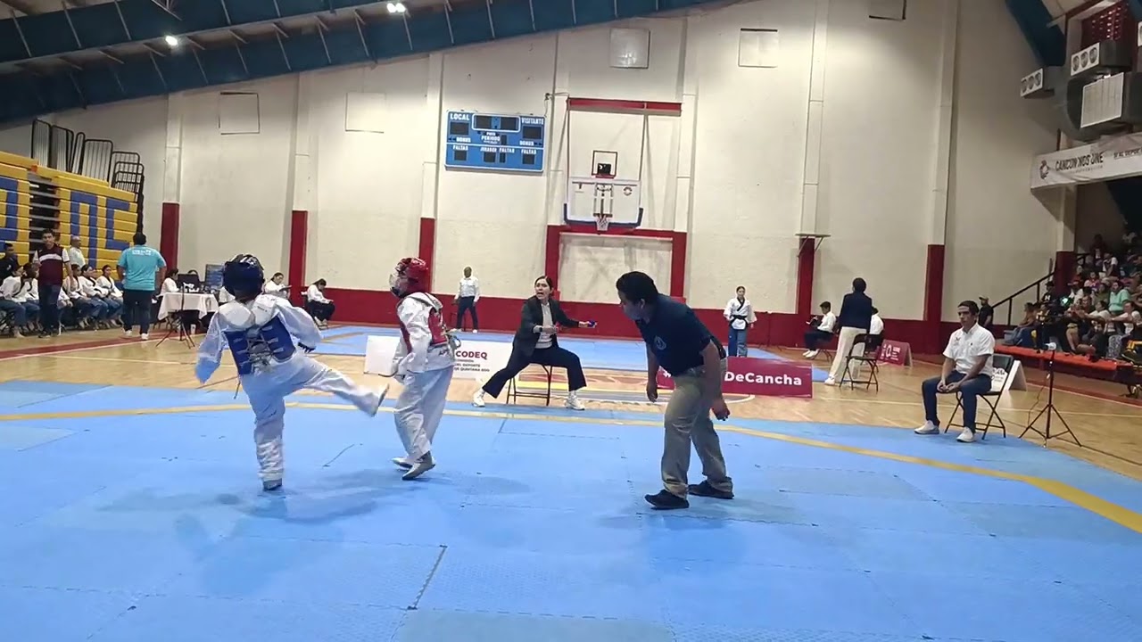 Estatal de Taekwondo 🥋 rumbo Olimpiada Nacional CONADE 2026Categoría infantil -46kg