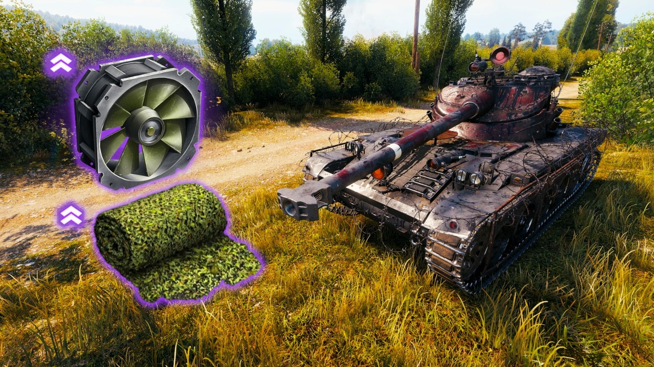 AMX 13 90 Saves the Team in Prokhorovka’s Bushes
