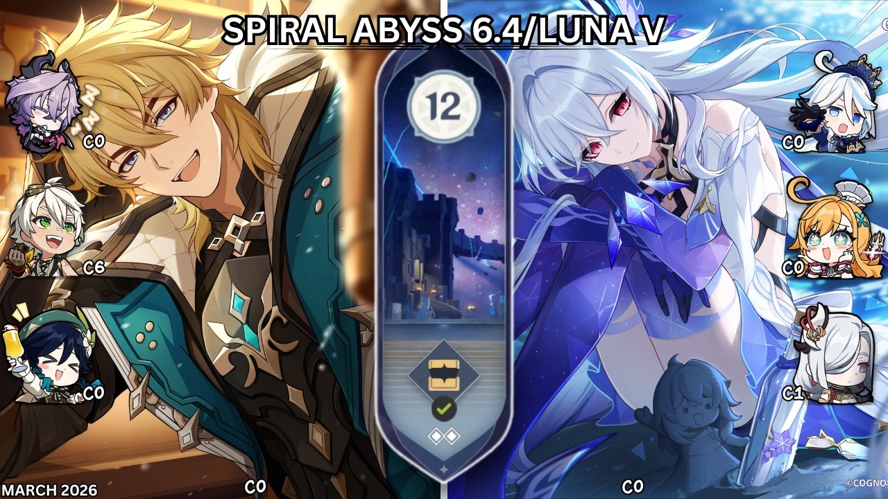 [Spiral Abyss 6.4] March 2026 | Genshin Impact