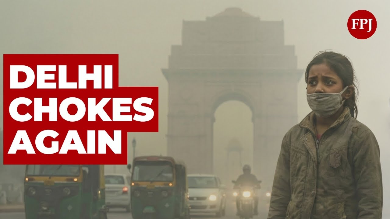 Delhi Chokes Again as AQI Soars to Hazardous Levels