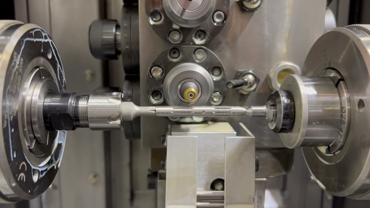 How darts are made - Rowby-John Rodriguez Araw dart set - First Op CNC Machine