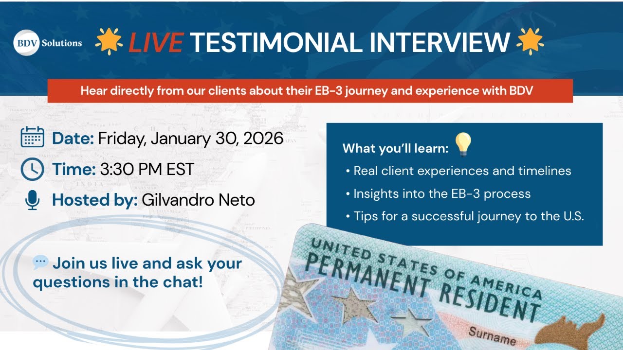 Living the Dream: From Brazil to U.S. Green Card with BDV