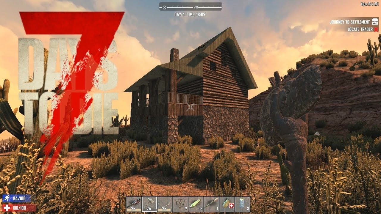 Day 3 of playing my new 7 Days To Die world
