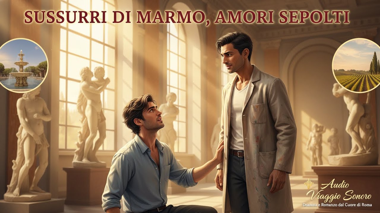 IL SEGRETO DELL'AMORE FINTA: UN LAVORATORE SOCIALE GAY SUPPLICA UNO STRANIERO AL MUSEO DI ROMA....