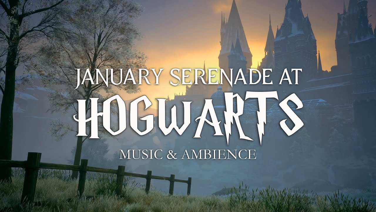 Hogwarts Legacy - A January Snow Serenade at Hogwarts - Harry Potter Music & Cozy Winter Atmosphere