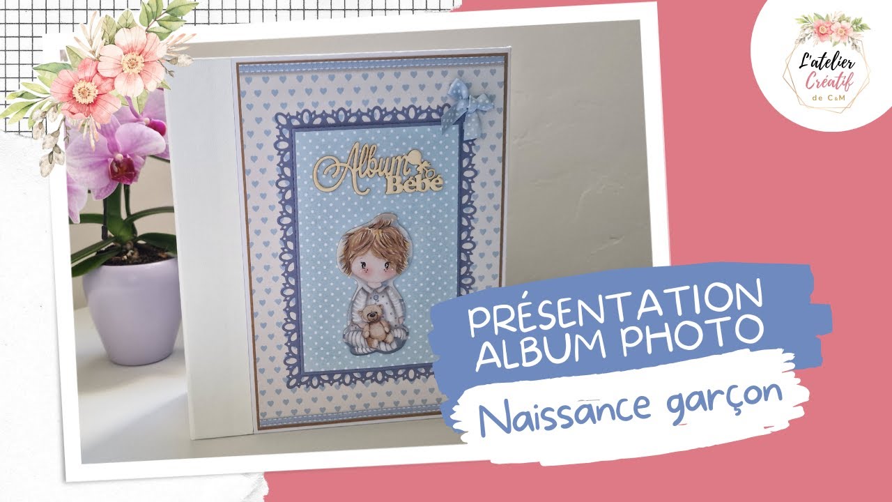 Présentation album photo naissance garçon - Little Boy de @Stamperiainternational