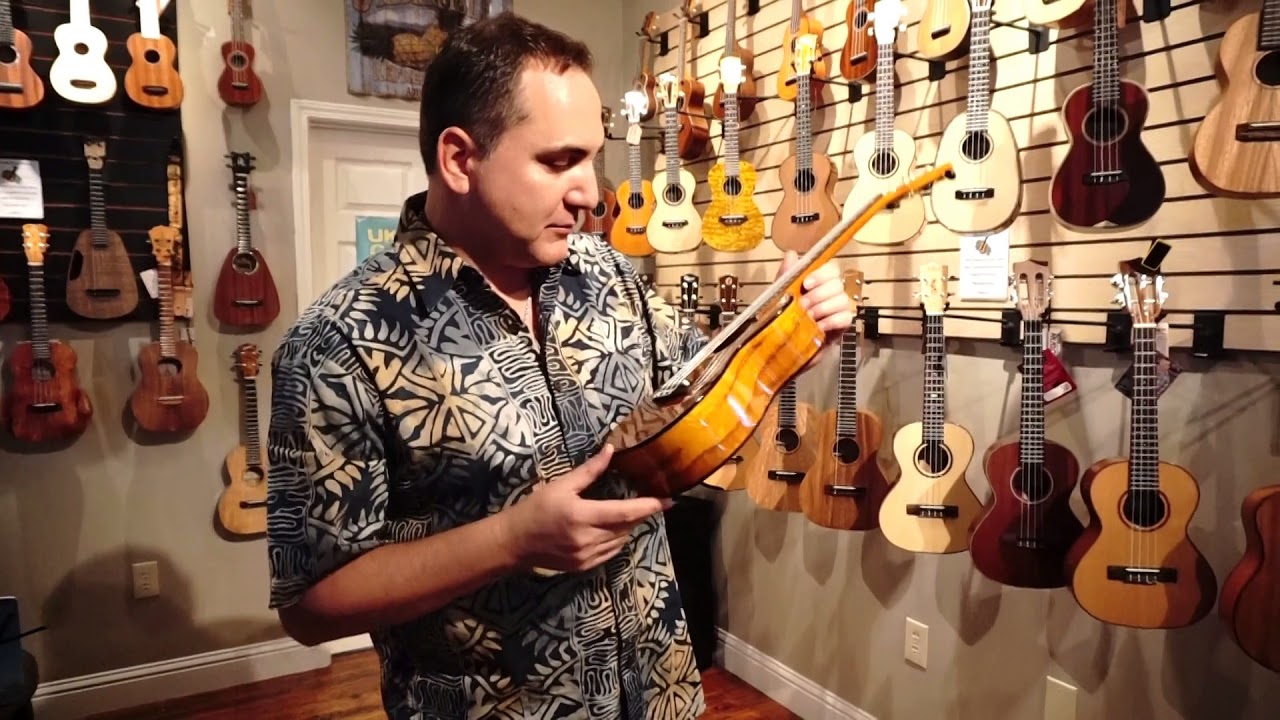 Ohana CK-150SMP Spalted Maple Concert Ukulele Demo by UKE Republic