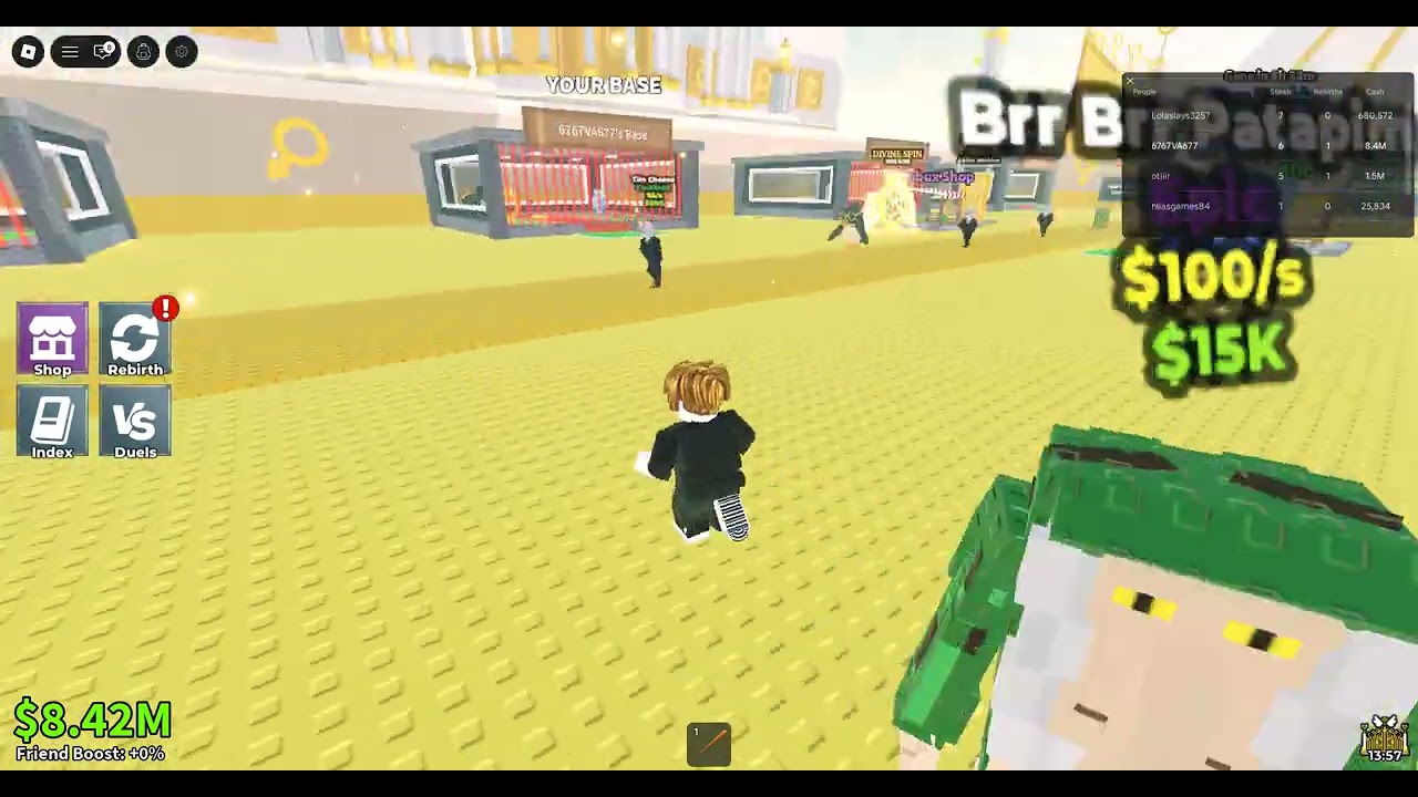 Playing Steal a Brainrot (part 2) #brainrot #stealabrainrot #roblox #viral #sammy #robloxshorts