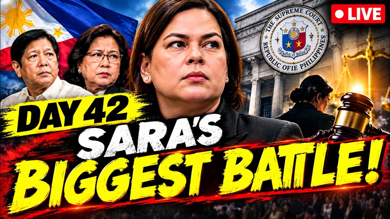 Philippines Senate LIVE - Impeachment Trial of VP Sara Duterte - DAY 41 (Oct. 21, 2026) | N18G