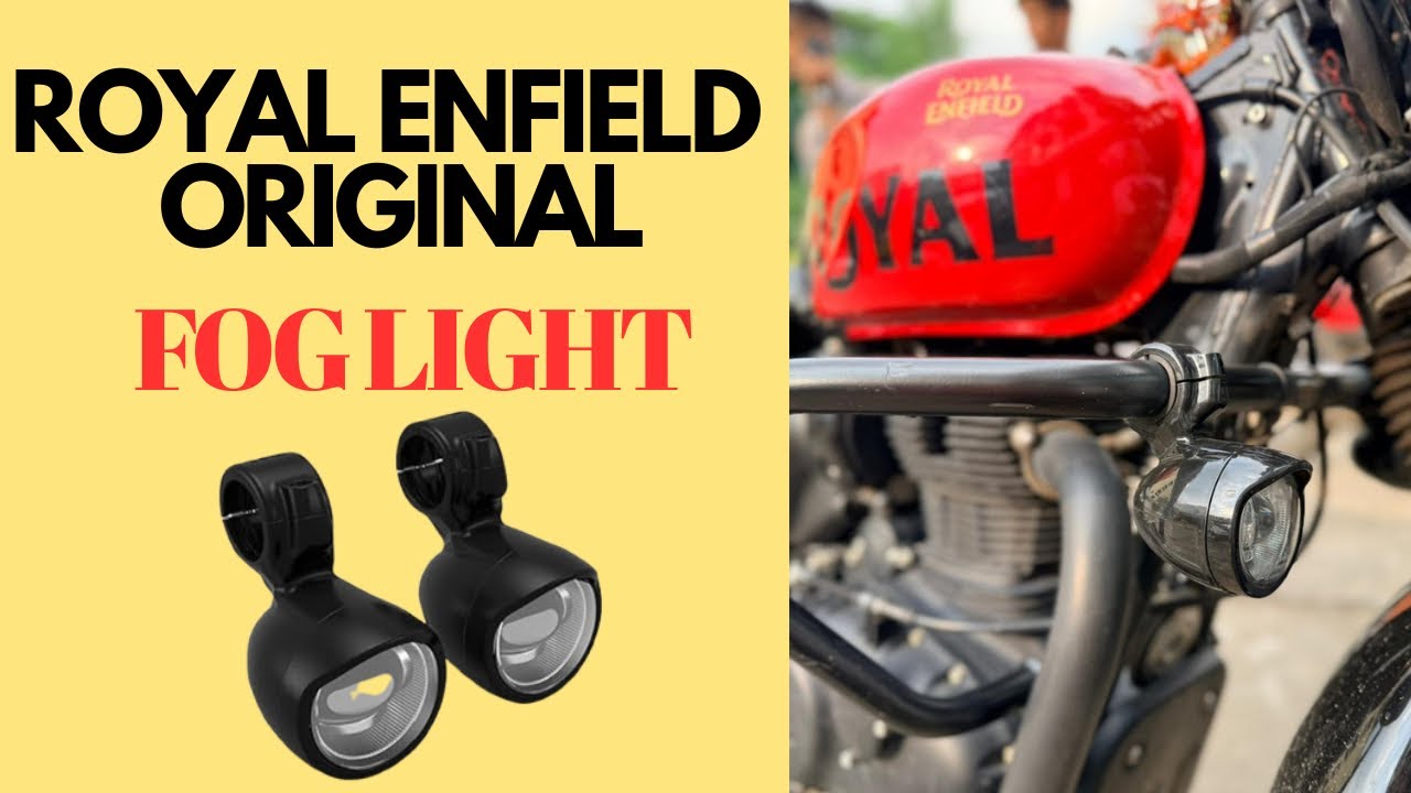 Royal Enfield Fog Light Review :- Is It Worth It ?