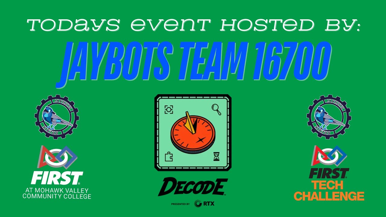NY Excelsior FIRST Tech Challenge John Jay Qualifier - DECODE 25/26