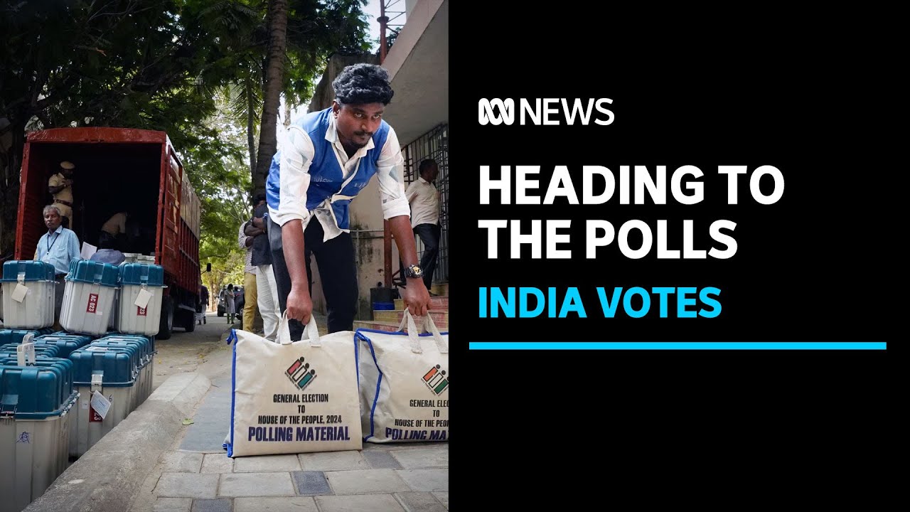 The world's biggest democracy has started heading to the polls | ABC News