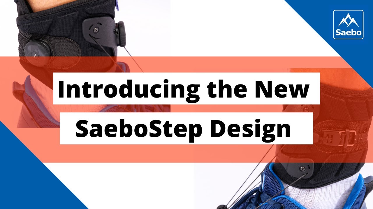 Представляем новую конструкцию ортеза SaeboStep Foot Drop
