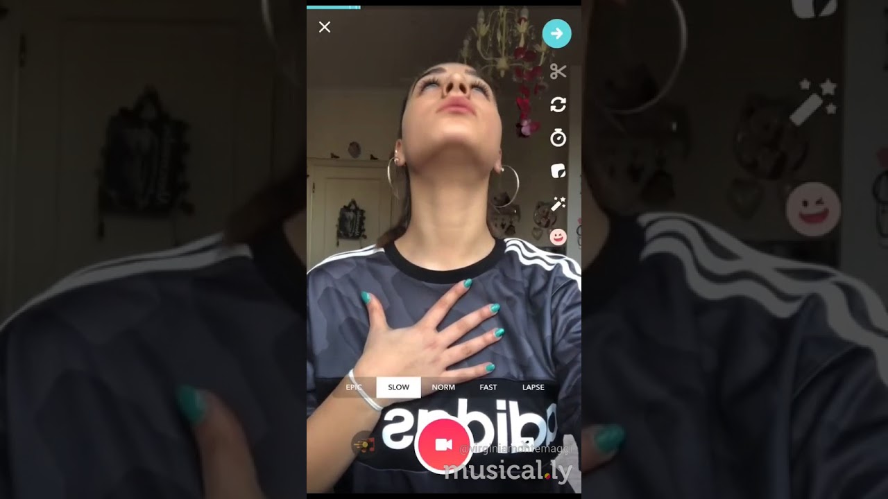 Тренд в musical.ly