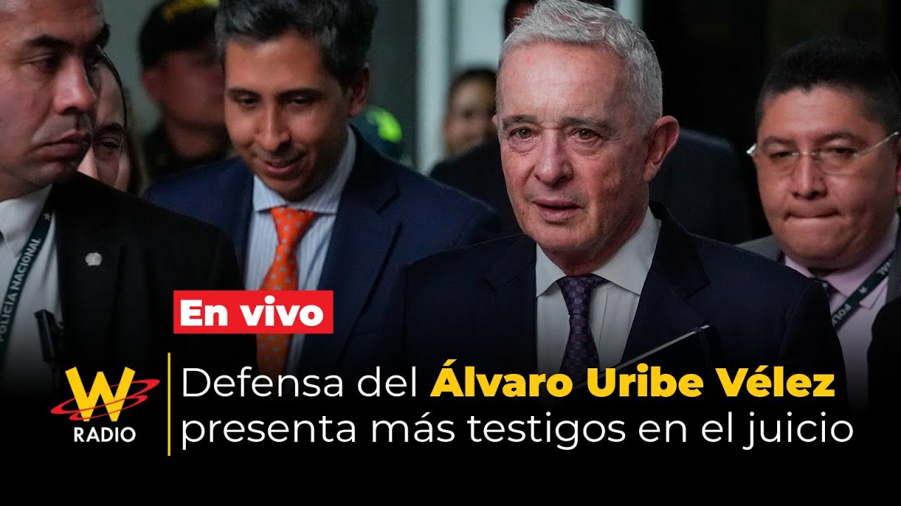 EN VIVO | Defensa del Álvaro Uribe Vélez presenta más testigos en el juicio
