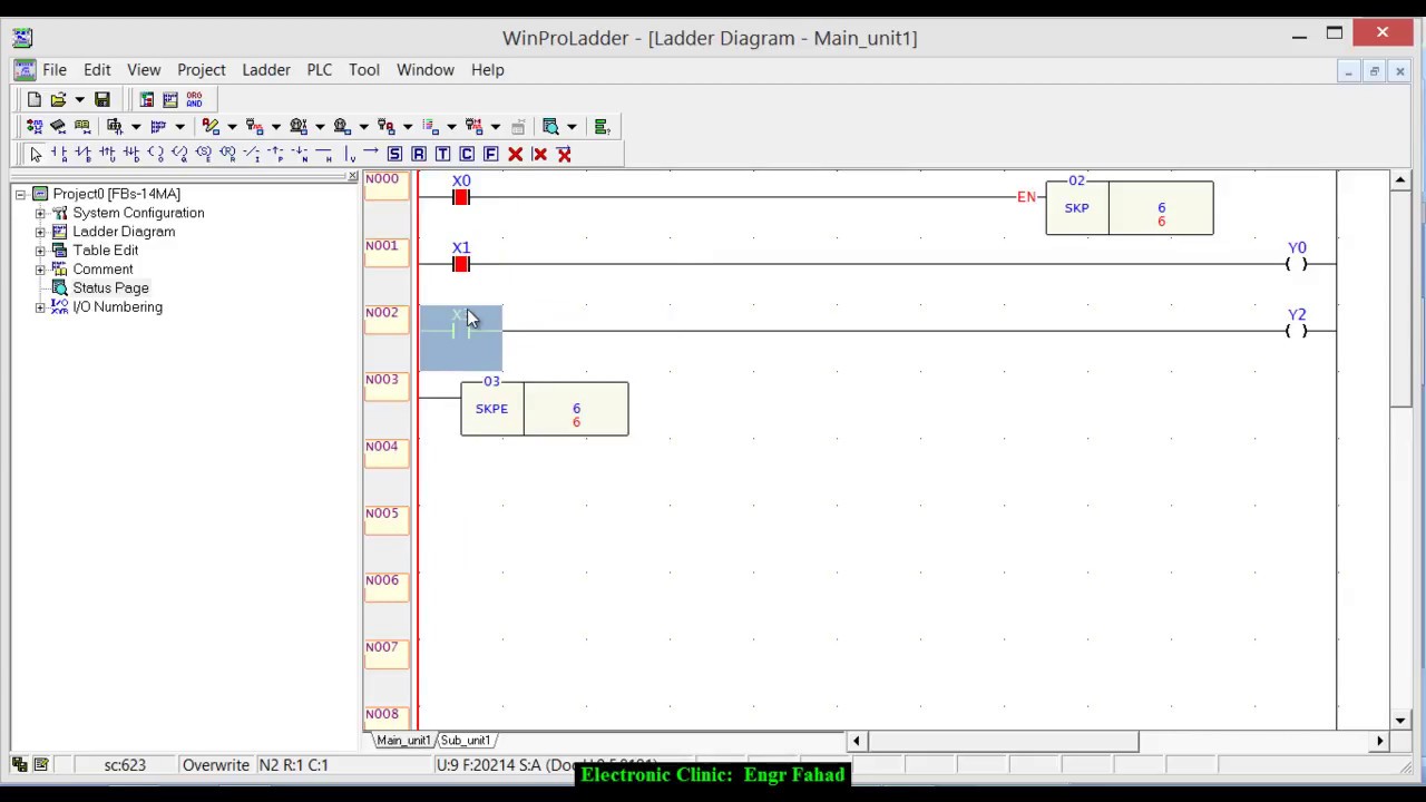 PLC ladder logic programming tutorial# 16: skip loops SKP and SKPE 