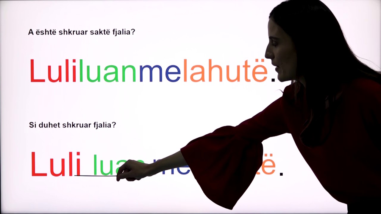 1 01 055 - Java e njëmbëdhjetë - Gjuhë shqipe - grafiku i shkronjës l të shtypit