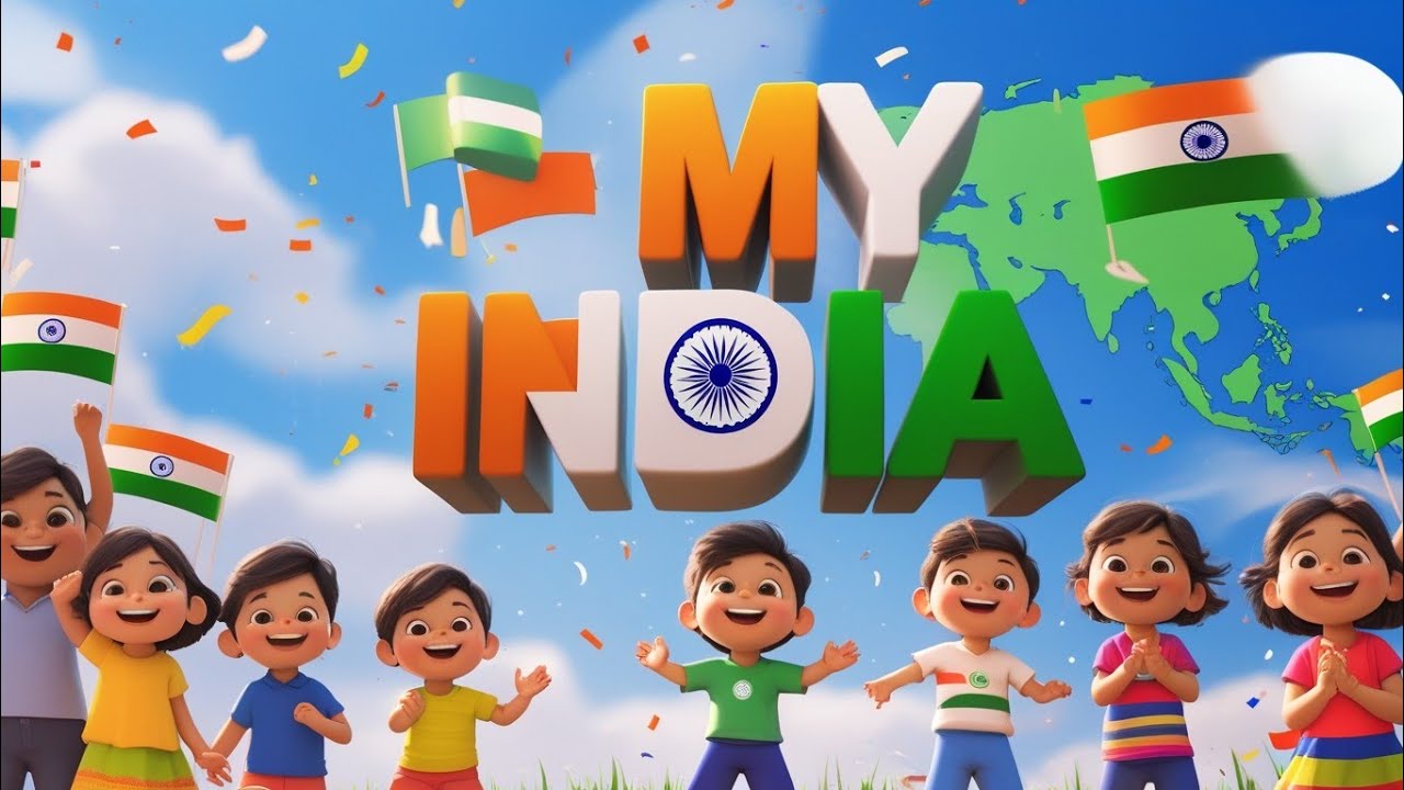My India My Pride | Republic Day Special Rhyme for Kids 🇮🇳 | Rhymes Planet Kids 