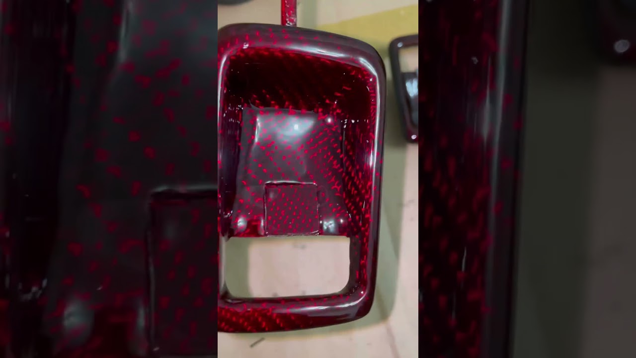 Carbon candy red 