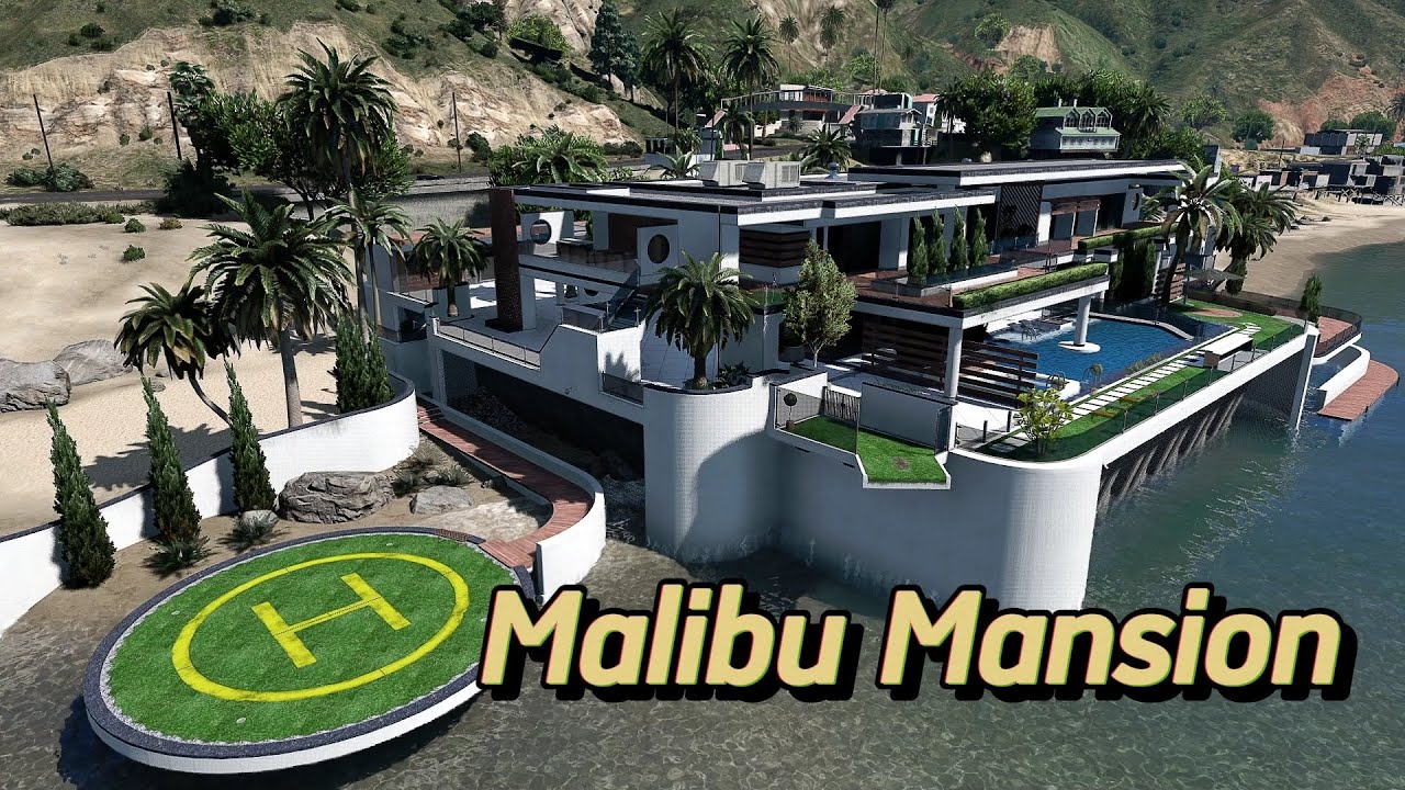 GTA 5 *TUTORIAL* HOW TO INSTALL MALIBU MANSION
