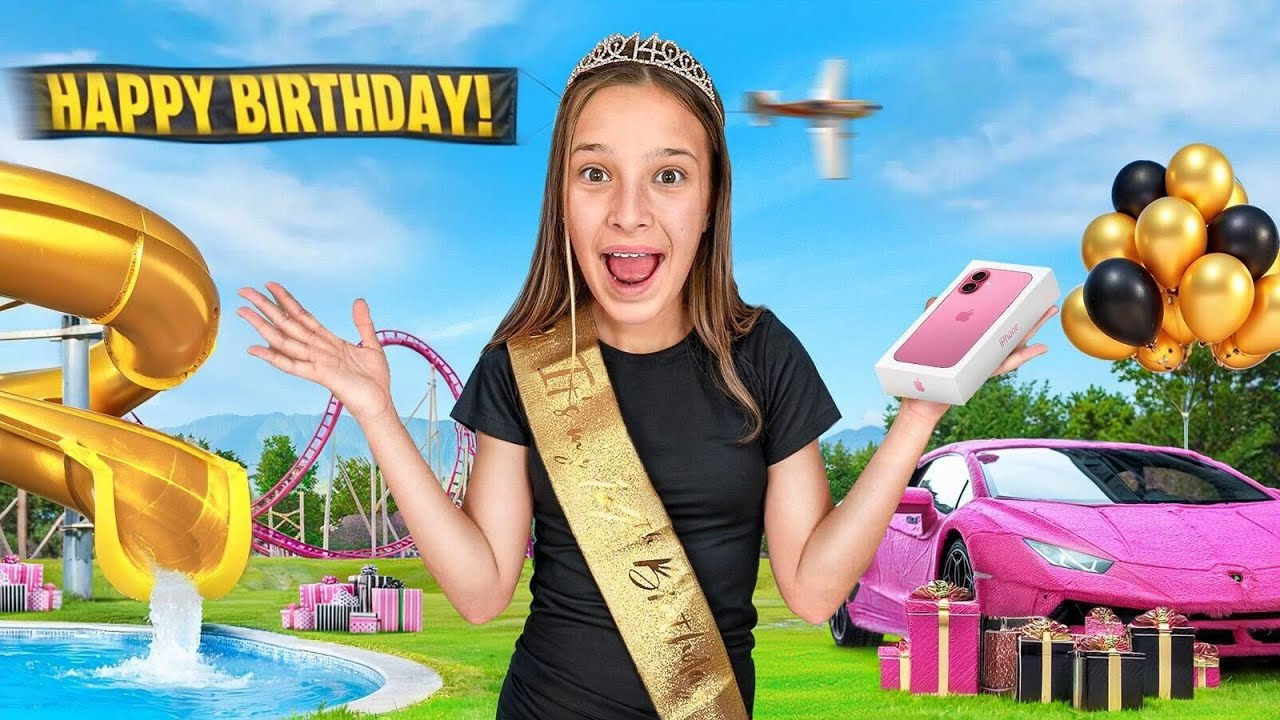 OLIVIA'S 14th BIRTHDAY 🥳 BIGGEST SURPRISE PRESENT EVER!!!