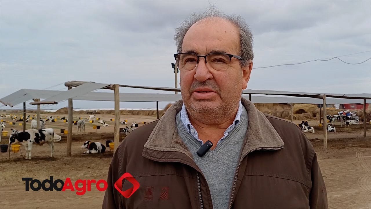 Ra&uacute;l Brizzio - Productor lechero de la zona de Ausonia
