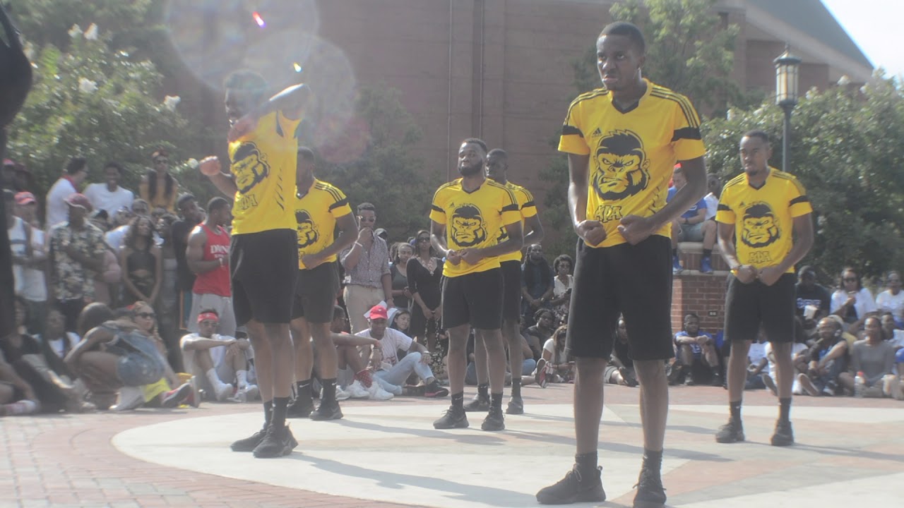 Mu Tau Chapter of Alpha Phi Alpha- 2017 UNCC Yard Show