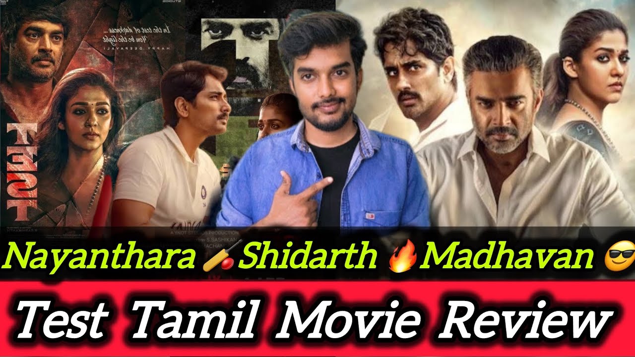 Test Review | Netflix | Nayanthara | Madhavan | Siddharth | Criticsmohan | 🏏Test Movie Review