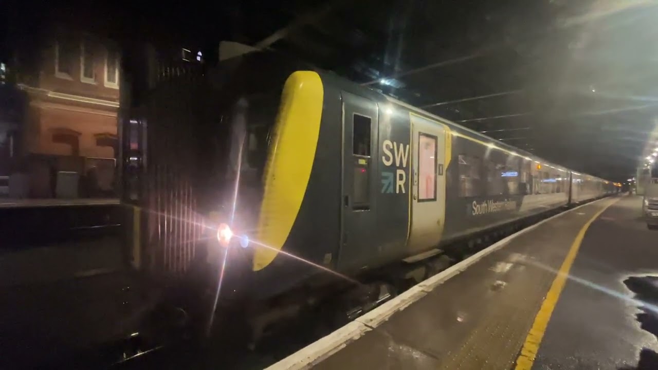 SWR class 444 006 departing Bournemouth for London Waterloo 