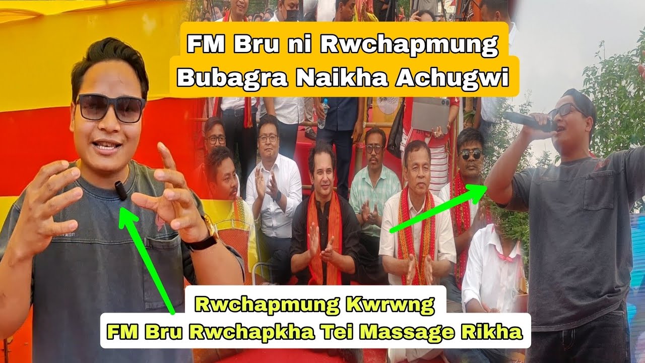 FM Bru Rwchapkha Tei Lukurokno Thansani Massage Rikha || Bubagra Achugwi Naikha FM Bru Ni Rwchapmung