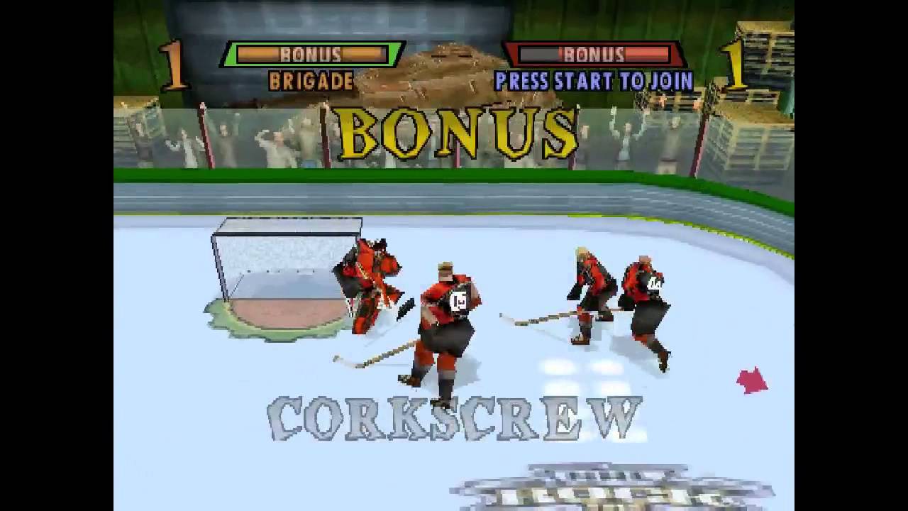 NHL Rock The Rink ... (PS1) Gameplay
