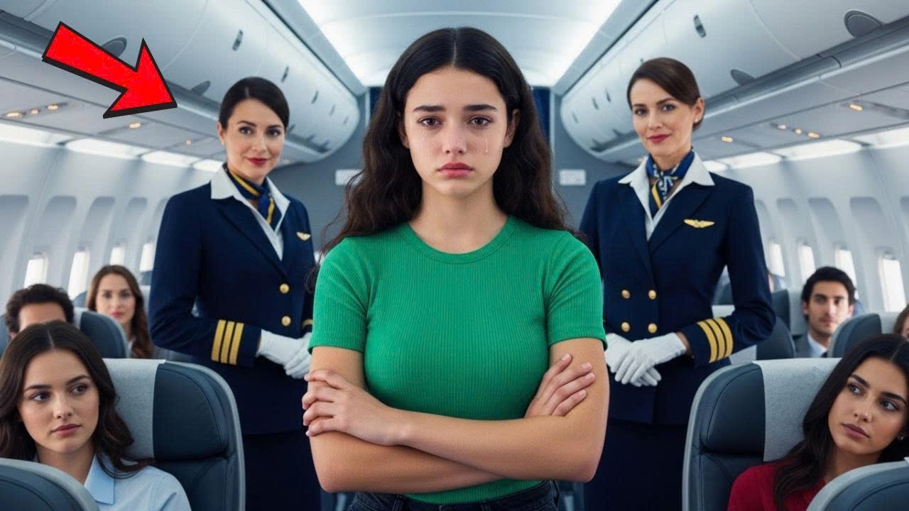 Экипаж насмехался над девочкой😏 Пока не появилась охрана✈️🔥