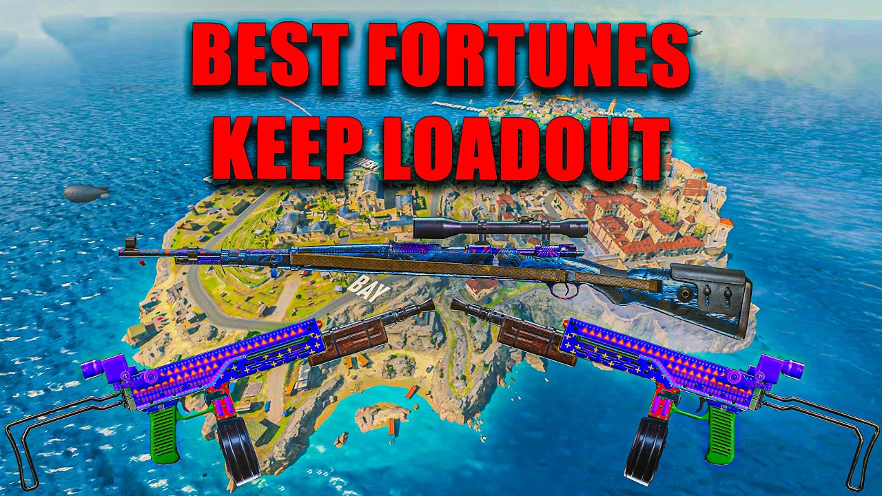 The BEST loadout for FORTUNES KEEP! Modern Warfare Kar 98 and Akimbo Marco-5 - solo/duos
