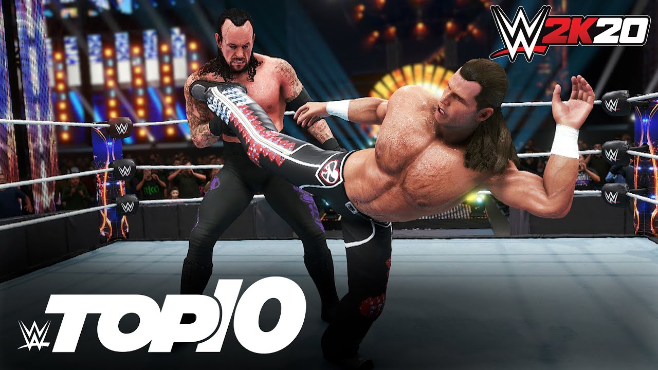 Absolutely Stunning Superkicks: WWE 2K20 Top 10