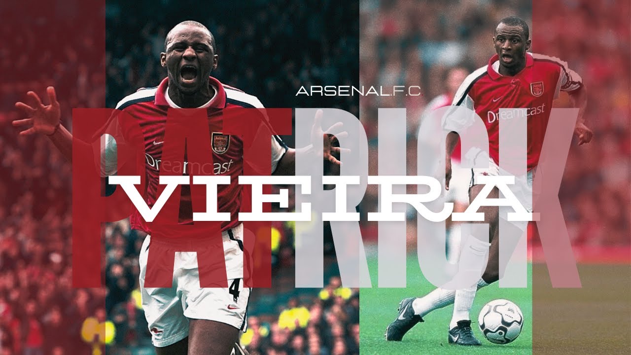 PATRICK VIEIRA | A TACTICALLY INTELLIGENT MIDFIELDER | ARSENAL.F.C