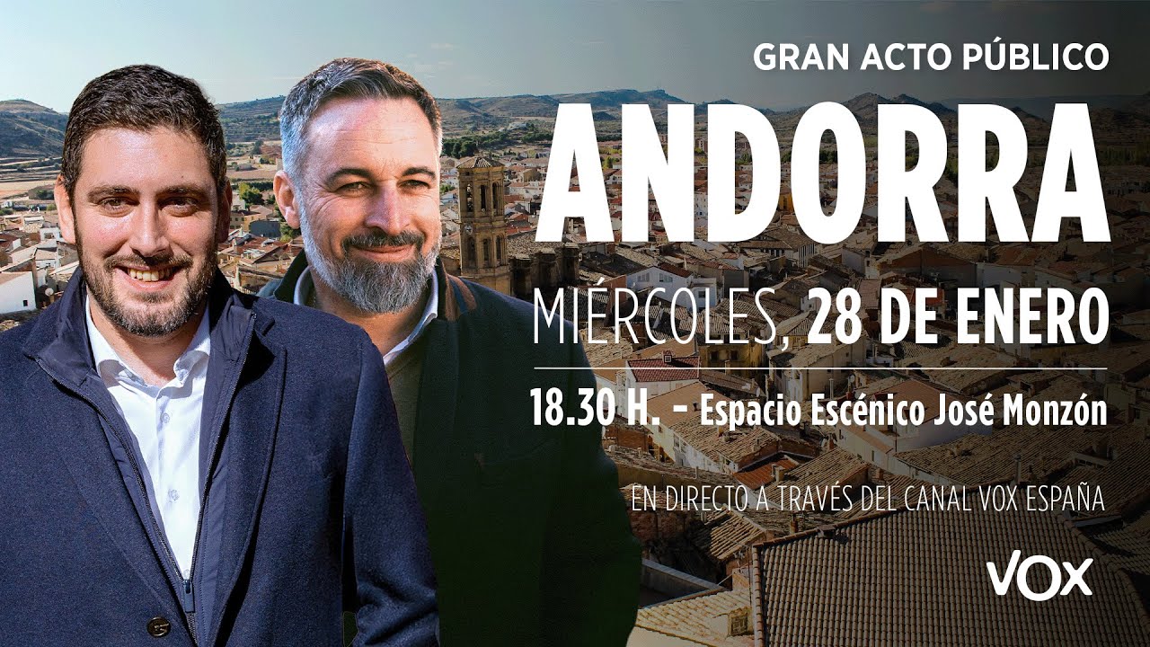 Gran Acto en Andorra con Santiago Abascal