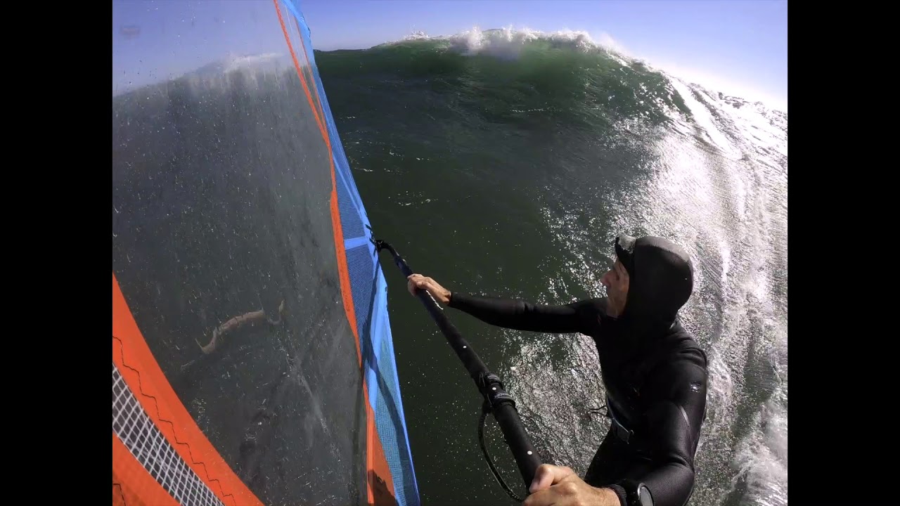 Windsurfing Waddell Creek July 5 2020 - Goya Custom 68L Goya Banzai 4.5