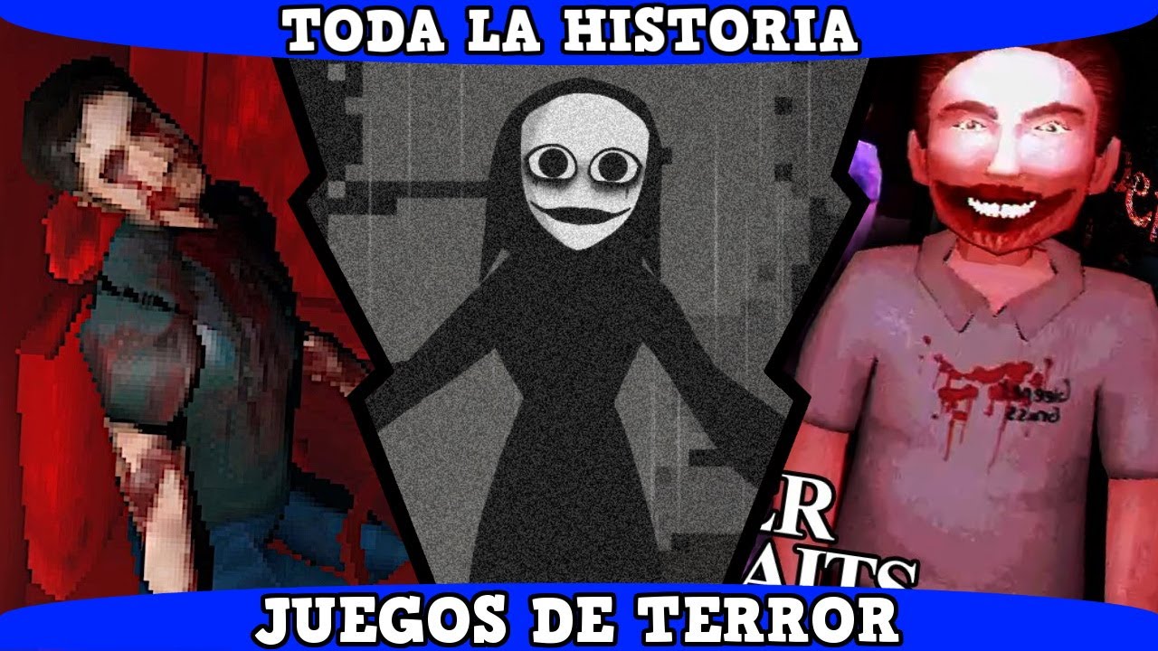 🔹 5 Juegos de TERROR BASTANTE CREEPYS que DEBERIAS CONOCER 😨 Toda La Historia